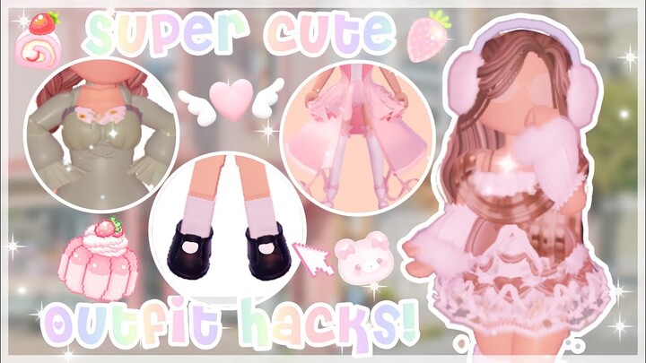 SUPER CUTE Outfit Hacks You Need To Know! Roblox Royale High | LauraRBLX