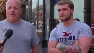 Random street interviews with dads