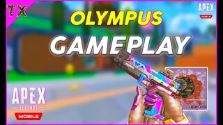 APEX LEGENDS MOBILE GAMEPLAY DE OLYMPUS *NUEVO MAPA* ASI SE MIRA *ES INCREÍBLE | TX SAMURAI