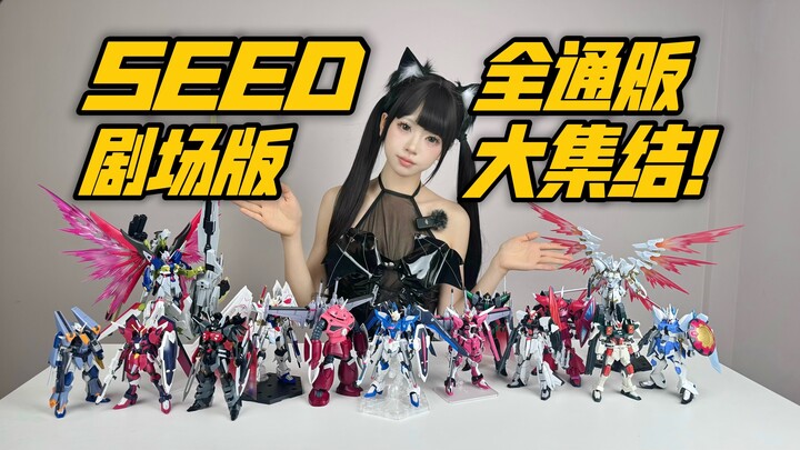 【铁柱Hobby】一年了！我终于集齐SEED剧场版所有通贩机体！高达SEED FREEDOM 全制霸！