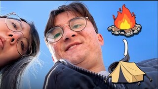 camping w/ Michael 🔥