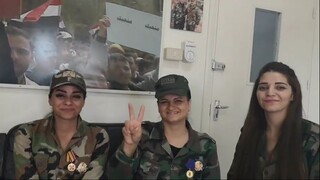 As mulheres no exército sírio: a vitória é uma nova vida