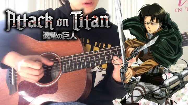 Boku no Sensou (My War) - Attack on Titan Final Season OP -  Fingerstyle Guitar Cover