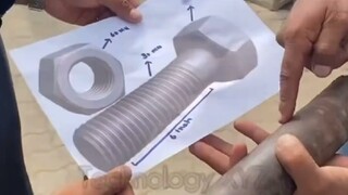 Hand rub big screw