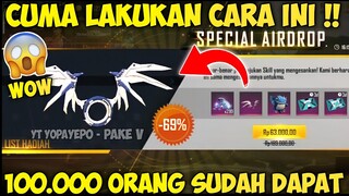 CARA MENDAPATKAN TAS SAYAP OLD DI SPESIAL AIRDROP TERBARU 2021 | VIRAL TIK TOK !! - GARENA FREE FIRE