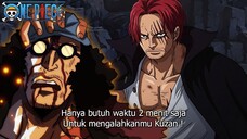 EDAN! HANYA BUTUH WAKTU 2 MENIT SHANKS BERHASIL MEMBANTAI AOKIJI KUZAN