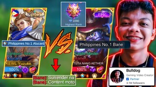 YUZUKE VS BULLDOG! | Top Global Alucard Vs Famous Pro Player Content Creator! | Who Will Win?! 🔥