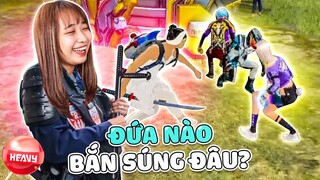 [Free Fire] Na Gây Mê Hóa Thân Thành Cảnh Sát Trong Custom Của AS | HEAVY NA GÂY MÊ