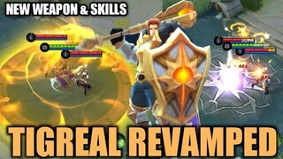 Tigreal Revamped New Weapon and Skills | Mobile legends Bang Bang
