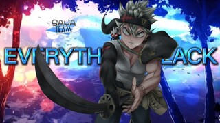 asta | everything black | black clover edit