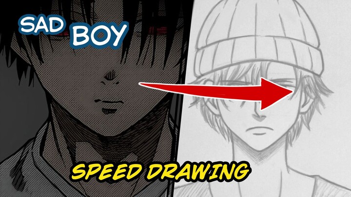 sad boy yang biasa ada di anime