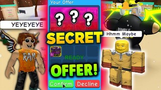 I Offered for The Shiny Mythic ObscureEntity Plushie in Roblox Bubblegum Simulator