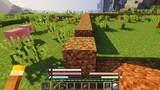 Minecraft Human World Cultivation Story 13 Start filling in the foundation of the house
