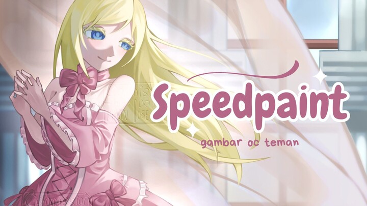 First Time Gambar Gaun Berdetail, WDYT? [Speedpaint]