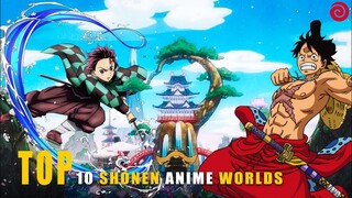 Top 10 Shonen Anime Worlds