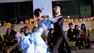 [สมาคมเต้นรำเป่ยโหย่ว] การแสดงเพลงวอลทซ์ในงานเต้นรำกาล่าสามโรงเรียน