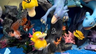 Pokémon Ocean Landscape Master, XO Studio Golduck Group/Goldfish Group Unboxing Review