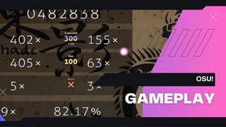 [osu!] Oriental Shade - Seibin (Mania 4K - leqek's HD) rank B 82,17%