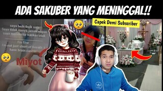 SEDIH😭 ADA SAKUBER YANG MENINGGAL DUNIA!! VIDEO TERAKHIR HARUNA SAKURA SCHOOL SIMULATOR