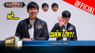 Long Nón Lá cực vui vẻ, gặp đối thủ mạnh thả miếng nào cũng hài | Casting Rap Việt 2023