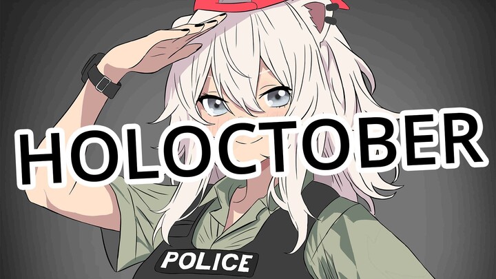 #2 Holoctober Botan Police! the only functional Officer!