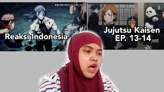Reaction Anime Jujutsu Kaisen Episode 13-14