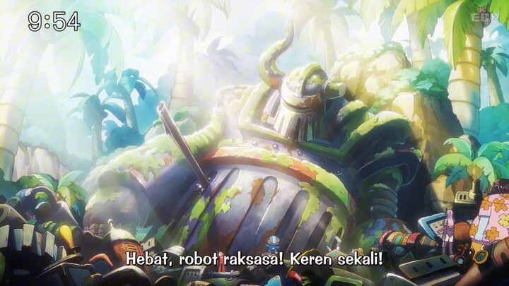 Robot Raksasa Ditemukan Luffy