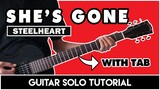 She's Gone - Steelheart Intro + Main Solo Tutorial (WITH TAB)
