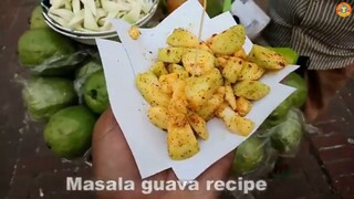 Ẩm Thực Đường Phố Ấn Độ| Món Ổi Xanh Lắc Ngon Tuyệt| Street Food World TV