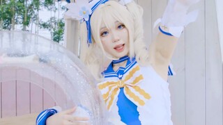 [4k / Genshin Impact cos] Genki Natsuki Smile 1, 2JUMP !! Nhưng Barbara)?