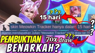 BISA DAPAT SKIN JULIAN MEOWKIN TRACKER DALAM 15 HARI!? IYAKAH?