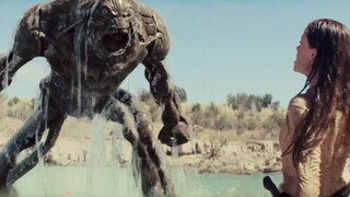 The American masterpiece "Cowboys and Aliens", the aliens destroyed the world, but they couldn't def