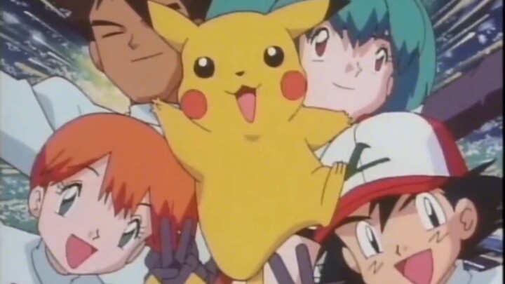 Pokémon classic scene: Xiaozhi imitates Team Rocket to appear