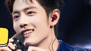 [Xiao Zhan Lighthouse reaction] Singing with a smile on your face, baby, you are a little angel~