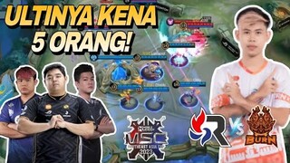 C CAT MODE ALIEN !! GITU CARA NOVARIA !! RSG SG VS BURN X FLASH MATCH 1 - MSC 2023