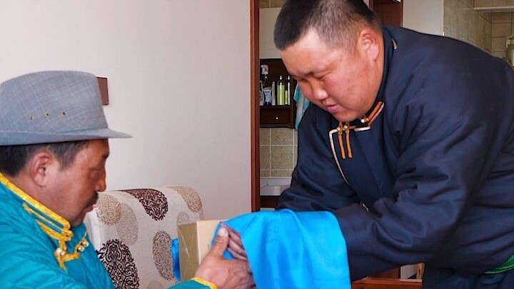 Lễ cưới trên thảo nguyên Daxi của người chăn nuôi, lễ cầu hôn