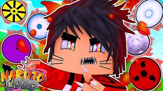 Minecraft : Naruto Lobo - DESPERTEI TODOS OS OLHOS SHARINGAN, BYAKUGAN, RINNEGAN E JOUGAN! Ep. 2