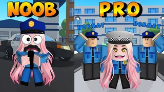 POLISI NOOB MENJADI KAPTEN POLISI YANG DI HORMATI @BANGJBLOX | ROBLOX