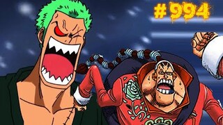 [ OP 994 ] GANBATTE ZORO!!! Nyawa Seluruh Samurai Berada Ditanganmu!!!