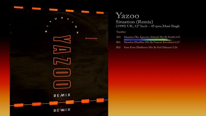 Yazoo (1990) Situation (Remix) [12' Inch - 45 RPM - Maxi-Single]