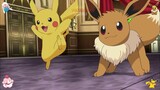 Inkay & Slurpuff VS Pikachu & Eevee   Pokemon Adventure Battle