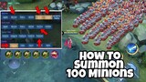 Step by step tutorial on how to spawn 100+ minions