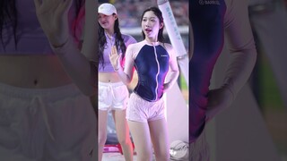 빛나는 래쉬가드 장유진 치어리더 클락션 직캠 Jang Yujin Cheerleader