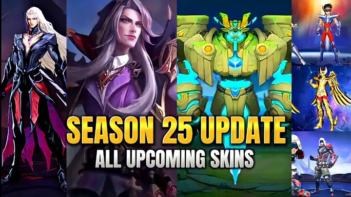 MOBILE LEGENDS SEASON 25 SKINS UPDATE!!