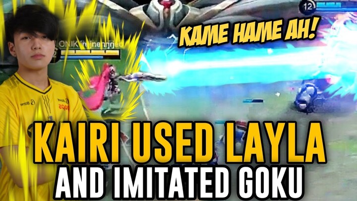 WHEN KAIRI USED LAYLA IN RANK GAME AND IMITATED GOKU