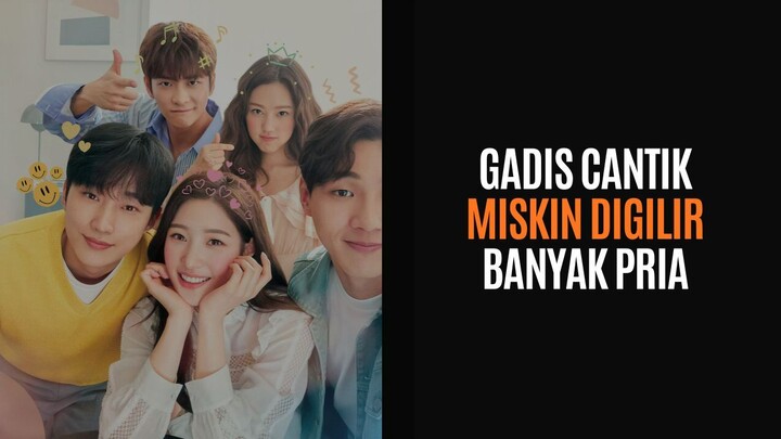 DRAKOR 21+ GADIS CANTIK MISKIN DIGILIR RAME2