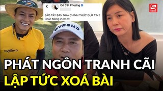 Cát Phượng phát ngôn gây tranh cãi khi ‘chúc mừng’ Hồng Đăng - Hồ Hoài Anh về nước?
