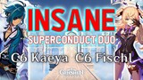C6 Kaeya & C6 Fischl Superconduct Team Showcase + Builds | Genshin Impact