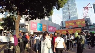 Harajuku to Shibuya Walking Tour in 4K. Tokyo, Japan.