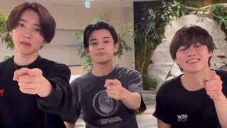 浪花ins【道长桥也跳了DEAR MY LOVER哦】道枝骏佑 长尾谦杜 大桥和也【浪花男子】